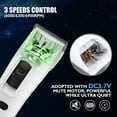 thumbnail image 5 of Tondeuse Professionnelle pour Chien avec Écran Lcd, Tondeuse Sans Fil pour Chien Chat, Lame en Céramique Détachable 4h d'Utilisation, 5 of 5