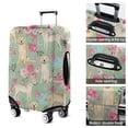 thumbnail image 5 of Labrador Dog and Flower Floral Luggage Cover Fashion Suitcase Cover Baggage Covers Fit 25-28 Inch Luggage (Go Travel), 5 of 5
