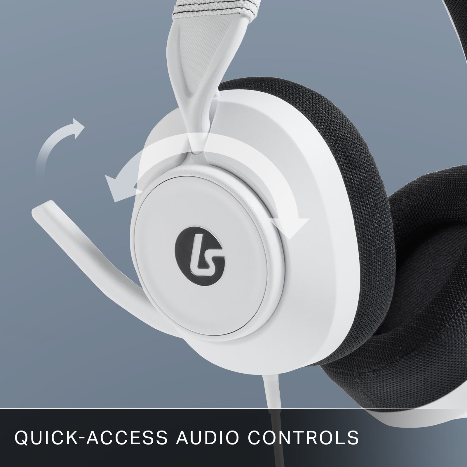 LucidSound LS10P Gen 2 Wired Gaming Headset for PlayStation - White