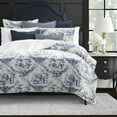 thumbnail image 3 of Mason Navy Comforter Set Super Queen, 3 of 5