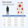 thumbnail image 4 of Fuzoiu Happy Canada Day Print Men's Pajama Pants,Lounge Pants for Men,Lounge PJ Bottoms,Sleepwear Pants with Drawstring Pockets -Medium, 4 of 6