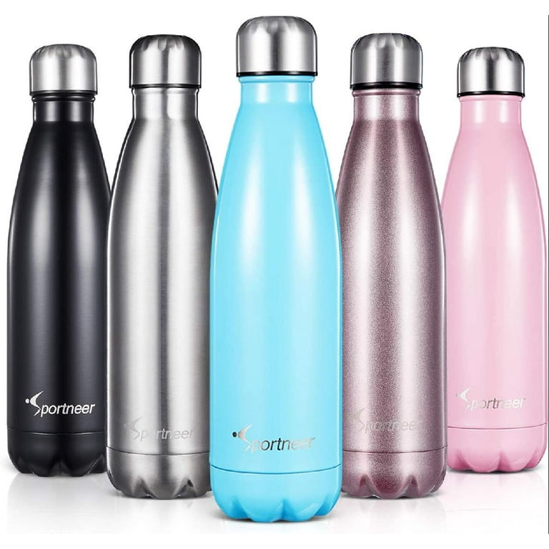 500ml Insulated Water Bottle,stainless Steel Vacuum Bottle Keep 24