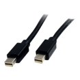 thumbnail image 1 of StarTech.com 3 ft Mini DisplayPort 1.2 Cable M/M - Mini DisplayPort 4k with HBR2 support - 3 feet Mini DP to Mini DP 1.2 Cable (MDISPLPORT3) - DisplayPort cable - Mini DisplayPort (M) to Mini DisplayPort (M) - 3 ft - black - for P/N: CDP2HDMDP, CDP2MDPEC, CDP2MDPFC, CDP2MDPVGA, CDPVDHDMDP2G, CDPVDHDMDPRG, CDPVDHMDPDP, 1 of 2