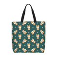 thumbnail image 1 of Fotbe Cute Shiba Bolsa Tote con Estampado para Mujer, Bolsos con Cremallera, Bolsa de Hombro Casual de Gran Capacidad con Bolsillos Internos, 1 of 7