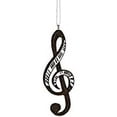 thumbnail image 2 of Trebel Clef Piano Keys Glitter Christmas Ornament, 2 of 3
