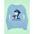 thumbnail image 3 of Music And Shark Long Sleeve Toddler -Image by Shutterstock,  3 Toddler, 3 of 4