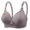 Gray#bras for women packs, variant on FAVIPT Wireless Bra Women Floral Print Bralettes Push Up Comfort Soft Underwear Breathable Everyday Senior Bra 2025 Black,XXXXL