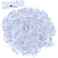 thumbnail image 1 of Miniclips transparentes decorativos para uso general, pinzas transparentes para una exhibición de fotos discreta, 120 piezas duraderas y reutilizables, perfectas para la decoración de bodas y fiestas, 1 of 5