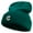 Dk Green, variant on Soccer Logo Embroidered 12 Inch Long Knitted Beanie - Dk Green OSFM