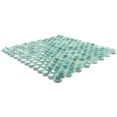 thumbnail image 6 of The Tile Life Eterna Penny Kena Glass Mosaic Floor & Wall Tile, 12 x 12 in, 1-Piece, 6 of 8