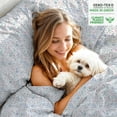 thumbnail image 2 of RUVANTI 100% Organic Cotton Sheets - California king Sheet Sets - 4 Piece Percale Weave Bedding, Crisp, Cooling & Breathable, Soft & Durable, 16" Deep Pocket, Hotel Quality Sábanas - Multi Paisley, 2 of 7