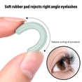 thumbnail image 5 of Rizador de pestañas de 2 piezas que se adapta a todas las formas de ojos, rizadores de pestañas curvos, rizador de pestañas de larga duración para mujeres, regalo de maquillaje, esquema de Color, 5 of 5