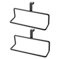 thumbnail image 4 of WHAMVOX 2Pcs Face Towel Holder Modern Iron Towel Racks for Bathroom No Perforating Design .6X2.5in, 4 of 8