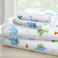 thumbnail image 6 of Wildkin Kids 4 Pc Toddler Microfiber Bed in a Bag for Boys & Girls (Dinosaur Land Blue), 6 of 9
