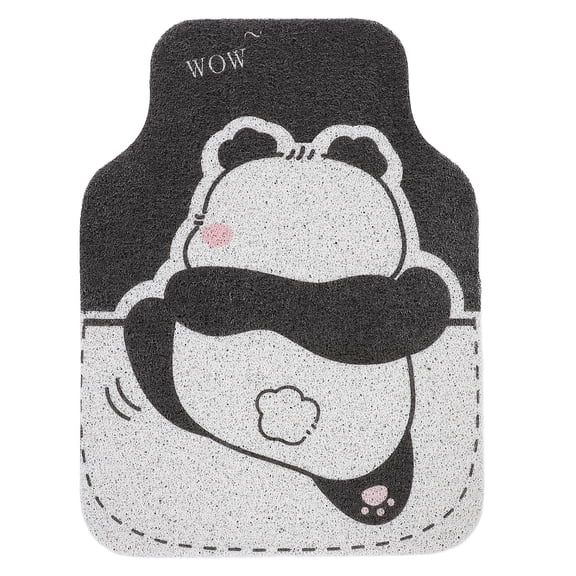 WRISTBIQUE Car Floor Mats Cute Vehicle Floor Mat Silk Loop Multi 1Set