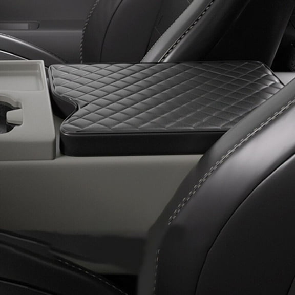 For Seat Center Console Soft Lid Armrest Cover For Ford F150 F250 2015-2022