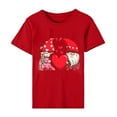 thumbnail image 5 of CALAFEBILA Womens Shirts Short Sleeve Valentines Clothes Women,Women Fashion Casual Crew Neck Heart Print Shirts Valentine's Day Gifts for Wife Tops, 5 of 5