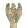 thumbnail image 4 of Resin Garden Statue Standing Angel with Bird Garden Statuary for Outdoor Garden Decor, 4 of 6
