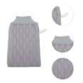 thumbnail image 3 of Unique Bargains Double-sided Bath Towel for Shower Room 5.51"x9.06" 1 Pc Gray, 3 of 6