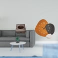 thumbnail image 2 of Estuche de pañuelos de escritorio,Caja de pañuelos faciales de madera estilo retro,Reloj de pared,Reloj de pared moderno,reloj decorativo de pared,Reloj silencioso de madera,adorno de arte, 2 of 8