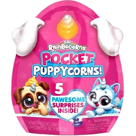 ZURU Rainbocorns Puppycorn Pocket Surprise Mystery Bobblehead
