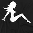 thumbnail image 2 of Trucker Babe T-Shirt Unisex Graphic Tee For Men & Women, 2 of 7