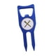 thumbnail image 1 of Tenedor de Golf, herramienta Divot de Golf, ejercicio, accesorio de Golf desmontable, ayudas de Golf multiherramienta azul, 1 of 8