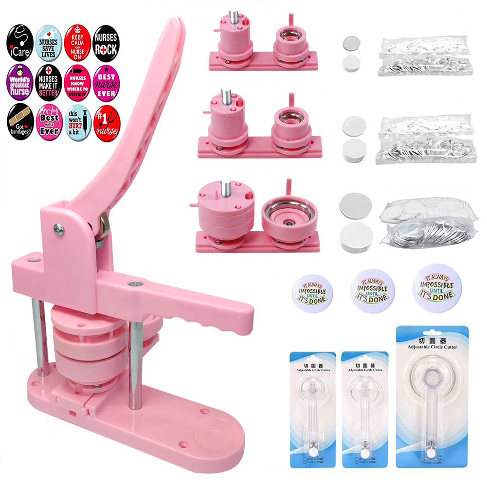 Button Badge Maker, Button Maker Machine InstallationFree Button Pin Maker Machine, Badge Punch