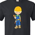 thumbnail image 4 of Inktastic Construction Worker, Blond Hair, Boy With Hammer T-Shirt, 4 of 5