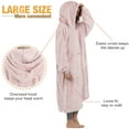 thumbnail image 4 of Catalonia Full Body Oversized Blanket Hoodie Sweatshirt, Extra Long Wearable Fleece Pullover, Gift for Adult Men Women Wife Girlfriend, 4 of 5