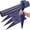 Purple, variant on Stainless Steel Fish Scale Remover, Multifunctional Fish Cleaning Tool With Serrated Scraper and Gutting Edge, Handheld Kitchen Utensil for Seafood Preparation and Cooking