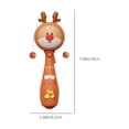thumbnail image 3 of Dvkptbk Kiddie Drum Children's Light-Emitting Toys Musical Hand Rattles Can Be Bitten Hand Rattle Education, 3 of 6