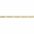 thumbnail image 4 of 10k Yellow Gold 4.0mm Concave Figaro Chain, 4 of 4