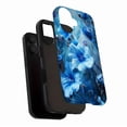 thumbnail image 3 of Blue Floral Women's iPhone Case - Soft Silicone Gel Shockproof Phone Cover for Women, Durable Anti-Slip Protective Case for iPhone 11/12/13/14/15/16 (Pro Max/Plus), 3 of 9