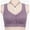 Purple, variant on Womens Bralettes Lace Bras Women Lace Front Button Shaping Cup Adjustable Shoulder Strap Large Size Underwire Bra Front Closure Bras For Women Plus Size Bras Comfortable Bras Beige 44