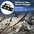 thumbnail image 3 of Soporte de aislamiento de tubo de escape frontal Unique Bargains para Nissan Rogue 2008-2021 para Nissan Sentra 2007-2012 Soporte de silenciador de goma 20651-JG300/20651-JG30A, 3 of 7