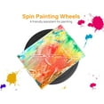 thumbnail image 4 of 11 Inch Rotate Turntable Sculpting Wheel Revolving Cake Turntable Black Painting Turn Table Lightweight Stand for Paint Spraying Spinner, 4 of 5