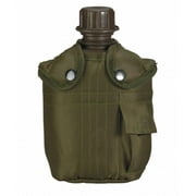 Olivce Drab G.I. Canteen and Cover, 1 Quart