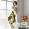 thumbnail image 5 of Fuzoiu Avocado1 Print Women's Pajama Pants,Lounge Pants with Drawstring and Pockets, Casual Pjs Sleep Bottoms, Women's Sleep Pants-XX-Large, 5 of 6
