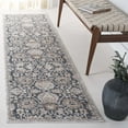 thumbnail image 2 of SAFAVIEH Sutton Karen Floral Runner Rug, Navy/Beige Brown, 2'2" x 8', 2 of 7