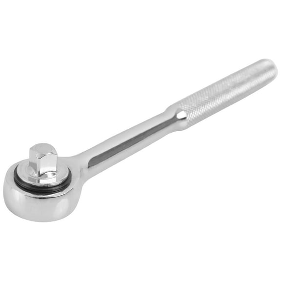 Hyper Tough Chrome Ratchet Wrench Heavy Duty Steel Round Head 3/8 inch