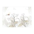thumbnail image 1 of Ambesonne Dragonfly Jigsaw Puzzle, Nature Branches Lake, Heirloom-Quality Fun Activity for Family Durable Cardboard, 1000 pcs, Cream Pearl, 1 of 2