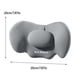 thumbnail image 3 of Foam Car Neck Pillow Protective Lumbar Back Support Breathable Car Headrest Cushion Relieve Stress Car Seat Pillow, 3 of 9
