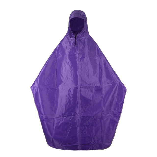 MasteelfCA Bike Waterproof Raincoat Cycling Poncho (Purple)