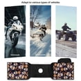 thumbnail image 5 of Uorisanigo Snowmobile ATV Tank Saddlebags Sugar Skull Print ATV Saddle Storage for UTV Snowmobile and Off Road Vehicles Durable and Versatile Motorcycle Hanging Storag, 5 of 7