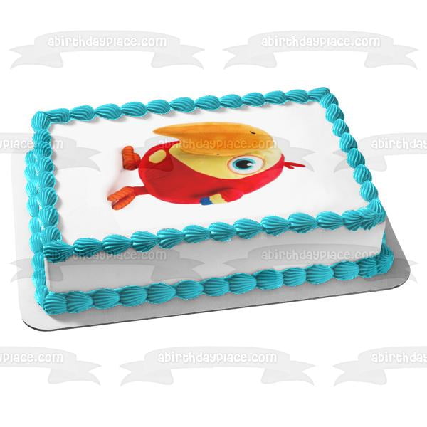 Baby First VocabuLarry Soft Plush Toy Edible Cake Topper Image 1/4 sheet