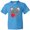 Pacific Blue, variant on Inktastic Heart Cat Youth T-Shirt