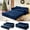 Blue, variant on 73.2" Futon Sofa Bed Queen Size, Pull Out Bed, 3-in-1 Convertible Sleeper Sofa with 2 Soft Pillows, Modern Velvet Futon Couch for Living Room, Small Space, Apartment, Bedroom, Black