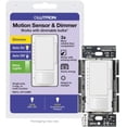 thumbnail image 1 of Interruptor de intensidad con sensor de movimiento Lutron Maestro MSCL-OP153M-WH, 1 of 8