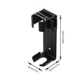 thumbnail image 2 of Soporte Para Barra De Rizador De Baño Espacio Aluminio Inodoro Férula Eléctrica Estante De Almacenamiento Colgador De Peine De Pelo Recto Adecuado Para El 99% De Las Varillas De Rizado En El Mercado Yuarrent HA019800-00, 2 of 7